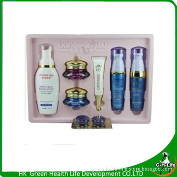 Whitening Cream for Face Upgrade New Liangbangsu New Look Pink Tender Flawless Whitening Six in One Classic Suite 6 PCS/Set